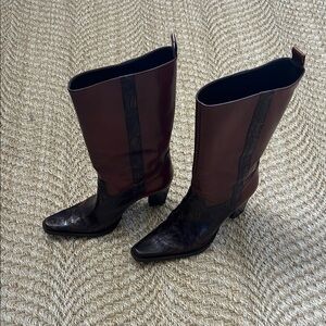 Antonio Melani Cassidy Brown Boots Ladies Size 7